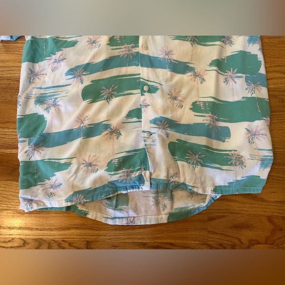 Chubbies Shirt Men's Sz Large Tropical Palm Short Sleeve Casual Lightweight - Picture 3 of 12